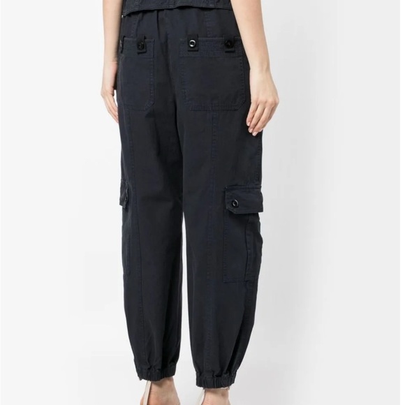 Ulla Johnson "Alden" Pants Noir Size 10 - Picture 4 of 10